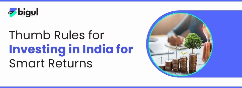 Thumb Rules for Investing